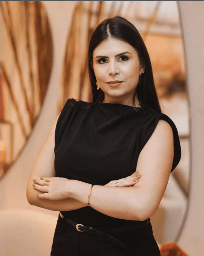 Daiane Paiva, advogada, em retrato profissional